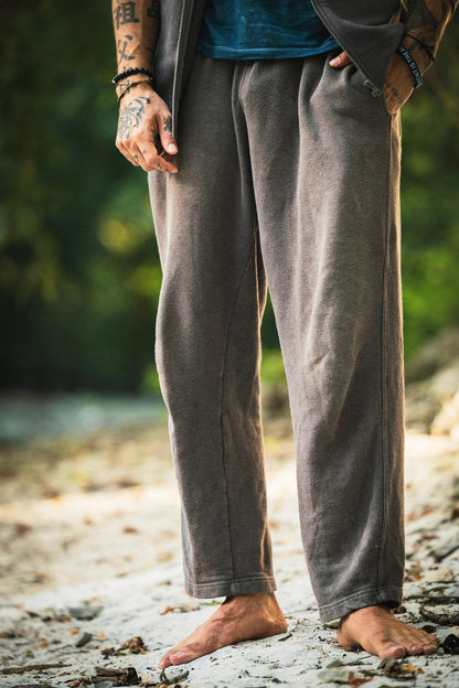Mens Sweatpants • Hemp Pants • Hemp and Organic Cotton Fleece Sweatpants • Regular Hemp Sweatpants Asatre Hemp Clothing