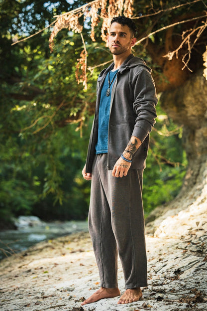 Mens Sweatpants • Hemp Pants • Hemp and Organic Cotton Fleece Sweatpants • Regular Hemp Sweatpants Asatre Hemp Clothing