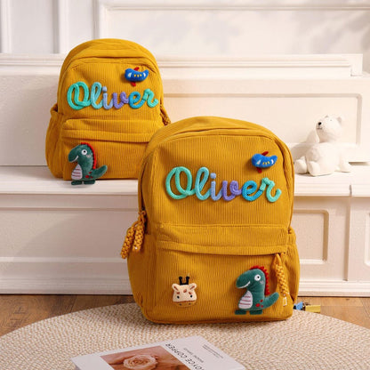 Custom Toddler Backpack, Personalized Backpacks With Name Gift, Children's School Bag for Girls Boys Kids Preschool