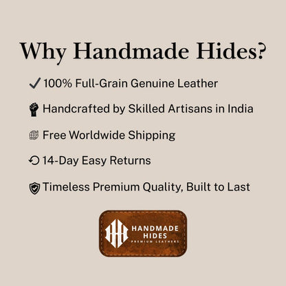 Handmade Dark Brown Leather Sling Bag | Marble Texture Crossbody Bag for Men & Women | Rustic Work and Travel Gift